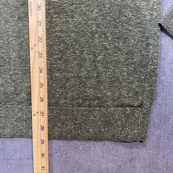 Old Navy Mens XXL Green V-Neck Pullover Sweater Cotton & Polyester Blend - Picture 10 of 11